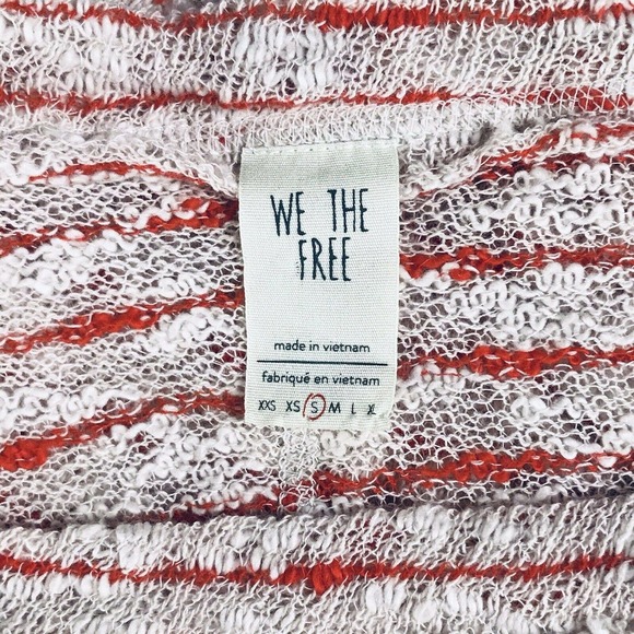 We The Free S Island Girl Sweater Striped Knitted P11 - Picture 3 of 6